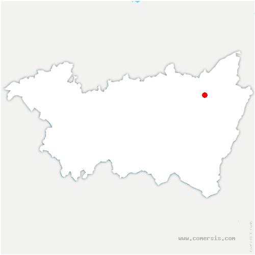 carte de localisation de Saint-Michel-sur-Meurthe
