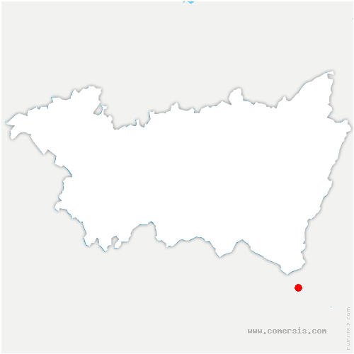 carte de localisation de Sainte-Pôle