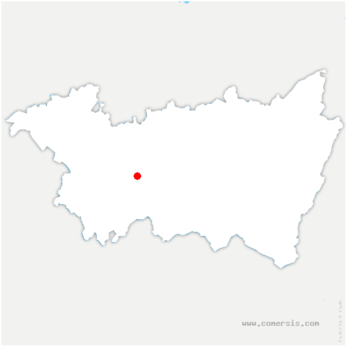 carte de localisation de Sans-Vallois