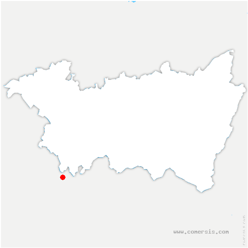 carte de localisation de Saulxures