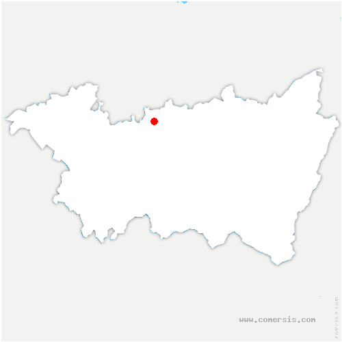 carte de localisation de Savigny