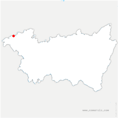 carte de localisation de Seraumont