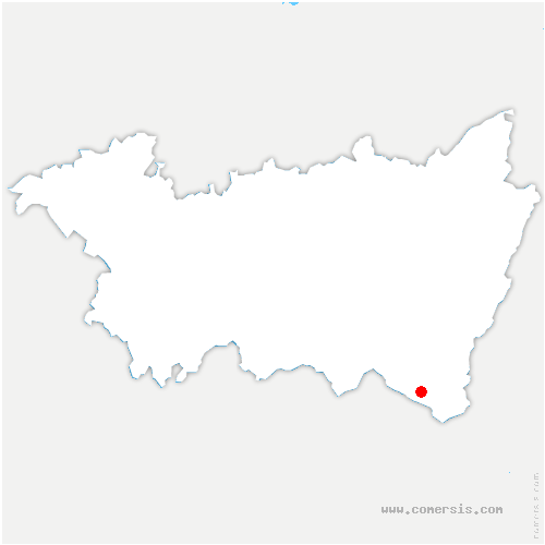 carte de localisation de Soyers
