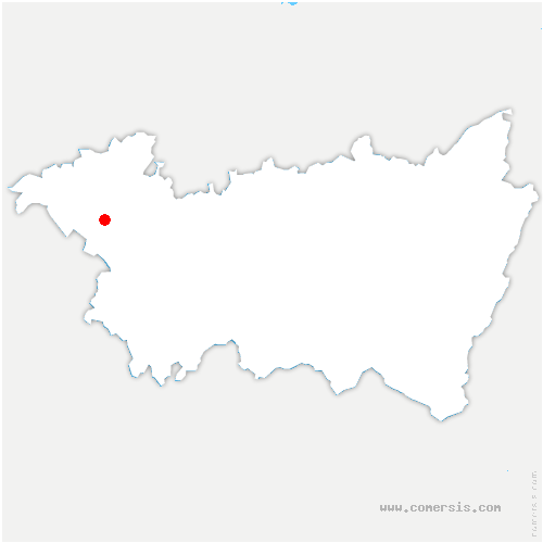 carte de localisation de Tilleux