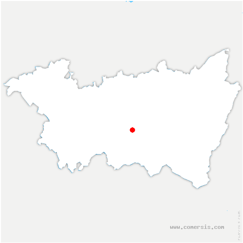 carte de localisation d'Uzemain