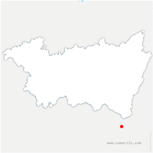 carte de localisation de Vaxainville