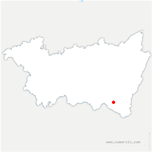 carte de localisation de Vicq