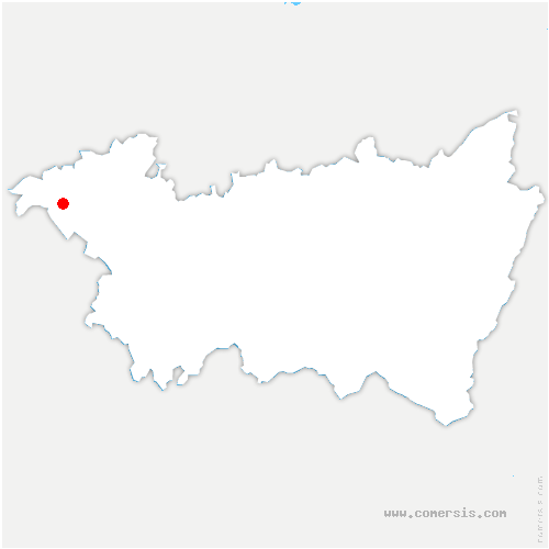 carte de localisation de Villouxel