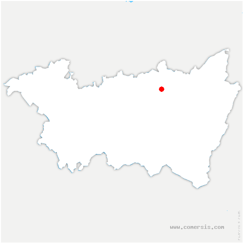 carte de localisation de Vomécourt