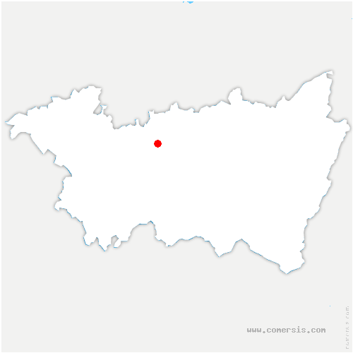 carte de localisation de Vroville