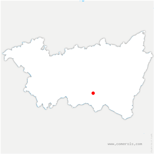 carte de localisation de Xertigny
