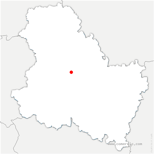 carte de localisation de Appoigny