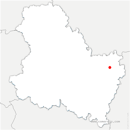carte de localisation de Argentenay