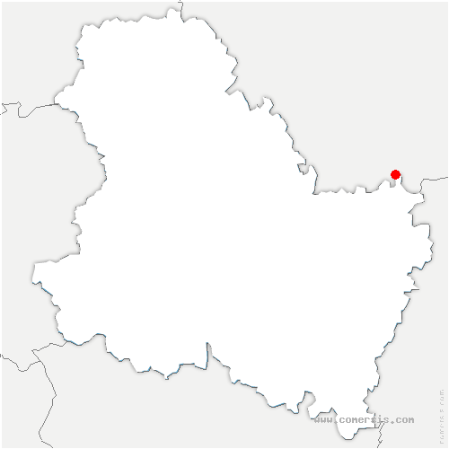 carte de localisation de Arthonnay