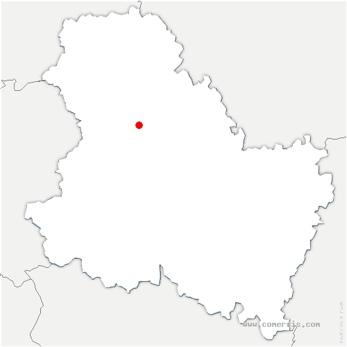 carte de localisation d'Authiou