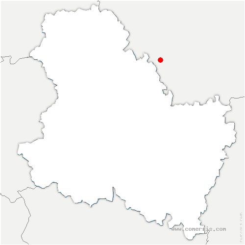carte de localisation de Bazoches