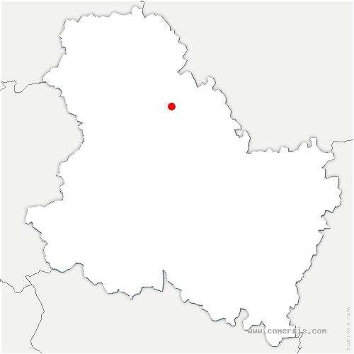 carte de localisation de Bellechaume