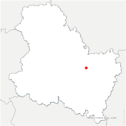 carte de localisation de Béru