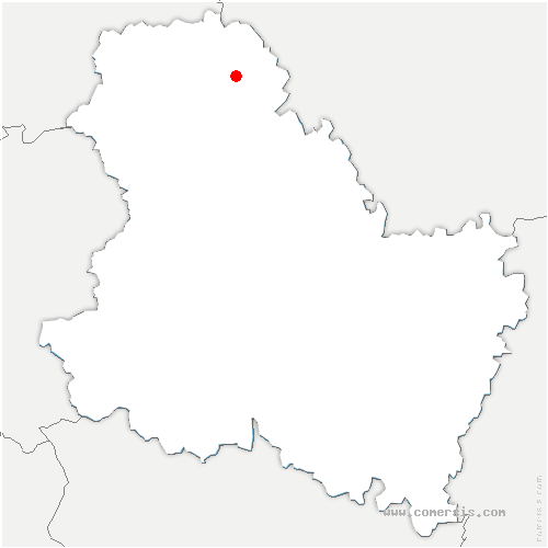 carte de localisation de Billy-sur-Oisy