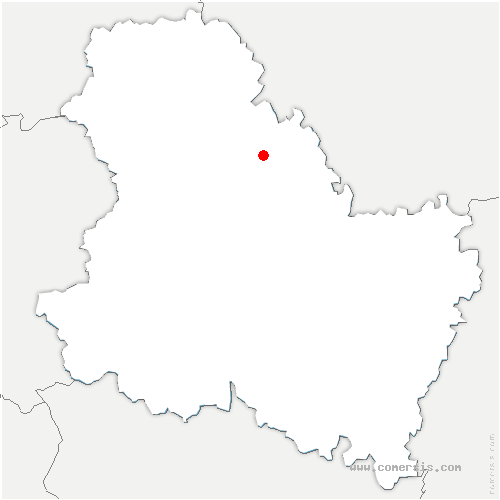 carte de localisation de Champlost