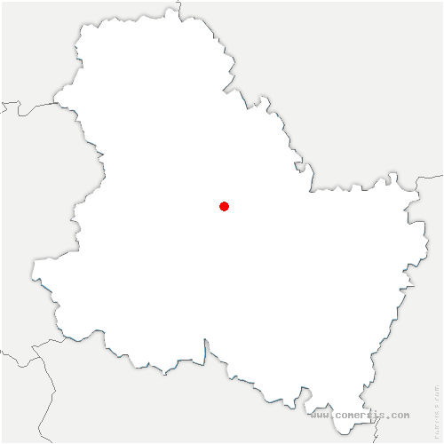 carte de localisation de Chemilly-sur-Yonne