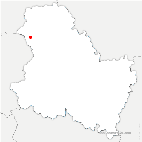 carte de localisation de Domats