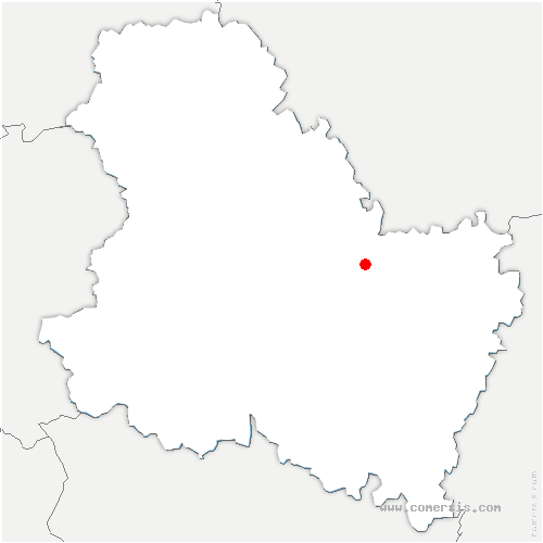 carte de localisation de Dyé