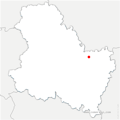 carte de localisation de Épineuil