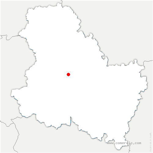 carte de localisation de Fleury-la-Vallée