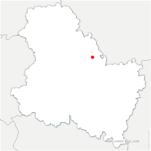 carte de localisation de Germigny
