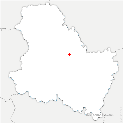 carte de localisation d'Héry