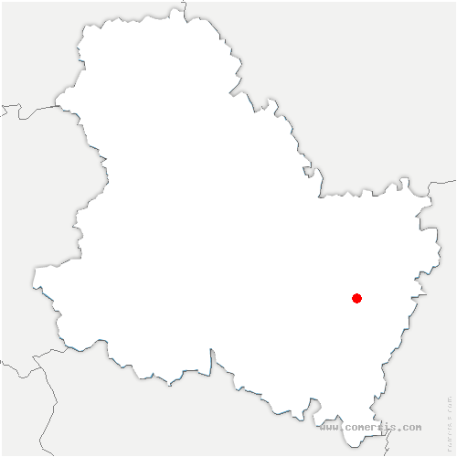 carte de localisation de Jouancy