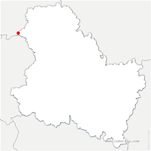 carte de localisation de Jouy