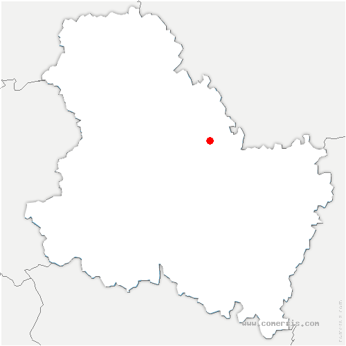 carte de localisation de Ligny-le-Châtel