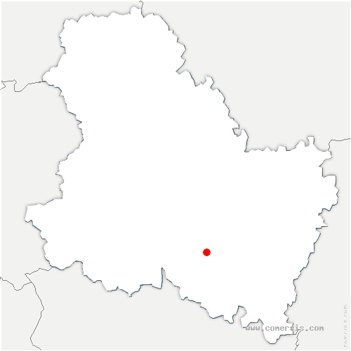 carte de localisation de Mailly-la-Ville