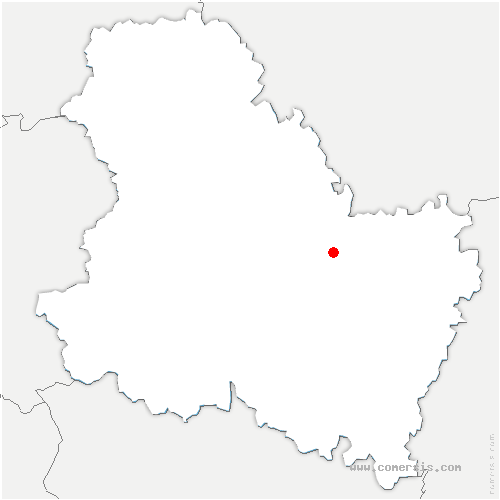 carte de localisation de Maligny