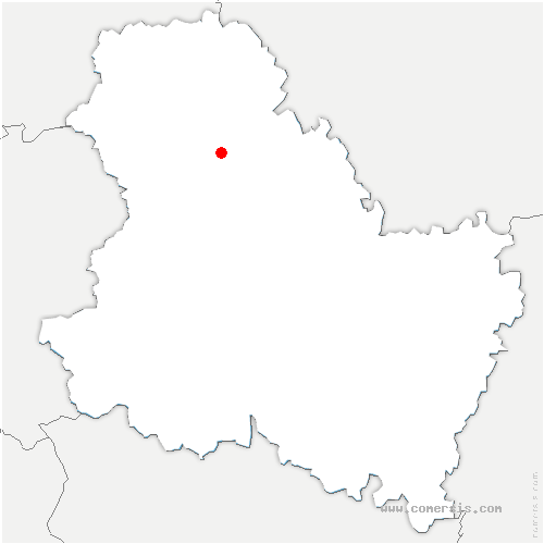 carte de localisation de Marcy