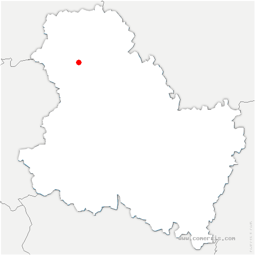carte de localisation de Menou