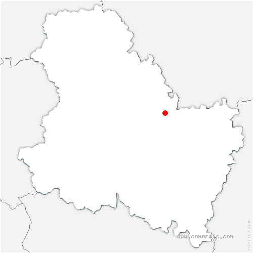 carte de localisation de Méré