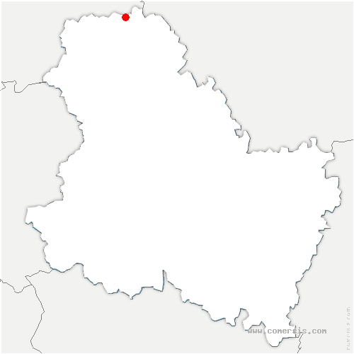 carte de localisation de Pailly