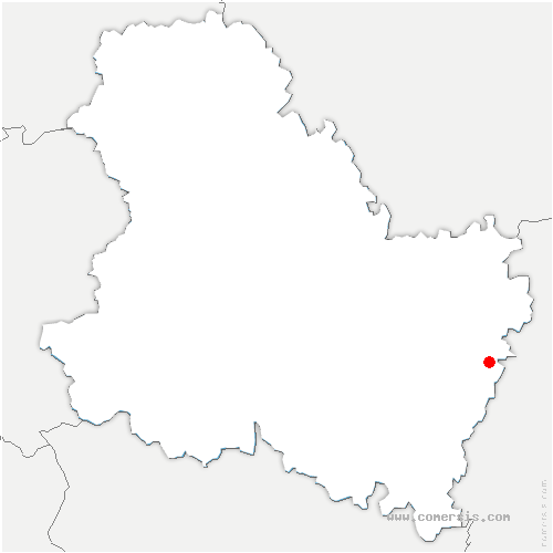 carte de localisation de Perrigny-sur-Armançon