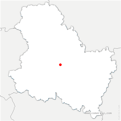 carte de localisation de Perrigny
