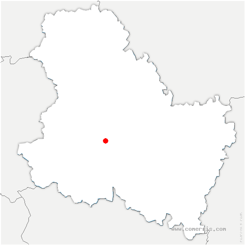 carte de localisation de Pourrain