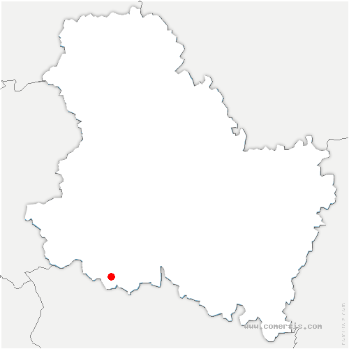 carte de localisation de Sainpuits