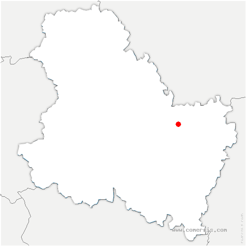 carte de localisation de Serrigny