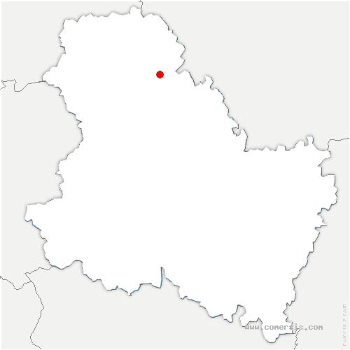 carte de localisation de Sièges
