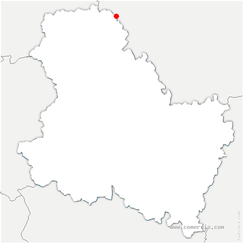 carte de localisation de Surgy