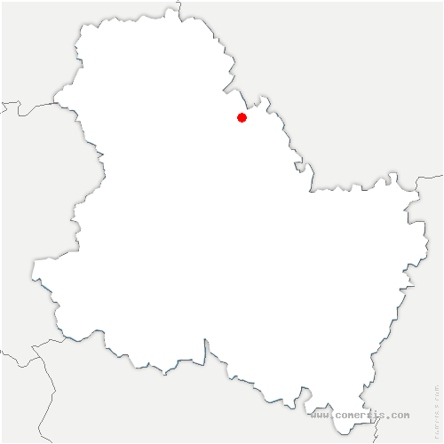carte de localisation de Tannay