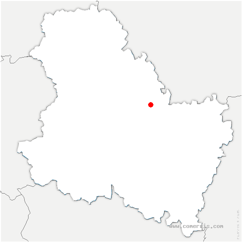 carte de localisation de Varennes
