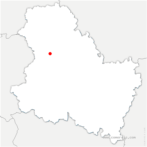 carte de localisation de Villecien